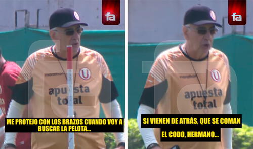 Jorge Fossati regresó a Universitario tras más de un año. Foto: composición LR/Fútbol en América Jorge Fossati dejó una dura advertencia a rivales durante entrenamientos con Universitario.