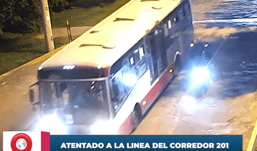 Cámaras del distrito grabaron el momento del ataque. Foto: Municipalidad de Ate