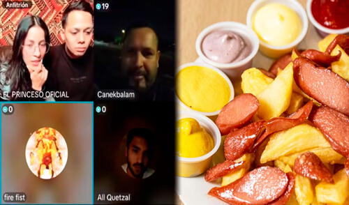 El mexicano afirmó que no existen muchos restaurantes en otros países, pero fue corregido por una ciudadana colombiana. Foto: composición LR/ TikTok / @123justinsierreno El mexicano afirmó que no existen muchos restaurantes en otros países, pero fue corregido por una ciudadana colombiana.