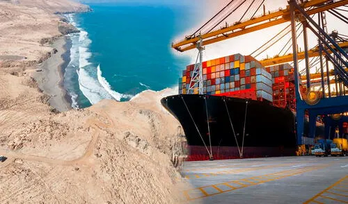 Puerto ubicado en esta región peruana es promovido para su ejecución que podría poner al Perú como líder portuario. Foto: composición LR/Andina Puerto ubicado en esta región peruana es promovido para su ejecución que podría poner al Perú como líder portuario.