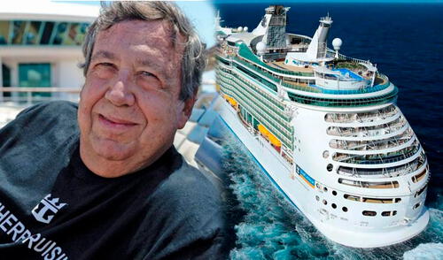 Mario Salcedo ha completado más de 1.000 viajes a bordo de los cruceros de Royal Caribbean. Foto: composición LR / La Nación / Cruceros Taoticket Super Mario, el millonario que vive en un crucero
