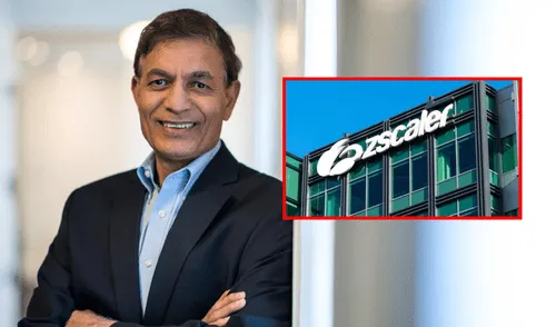 Hoy en día la empresa Zscaler, creada por Jay Chaudhry, esta valorizada en US$ 30.000 millones. Foto: composición LR/Zscaler Estados Unidos, EE.UU., empresario, Zscaler, millonario