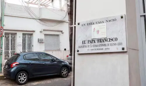 Casa donde nació el papa Francisco