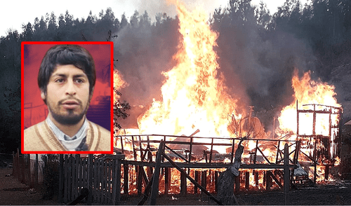 Astete también fue formalizado por un ataque con homicidio frustrado e incendio ocurrido en 2015 en la comuna de Cañete. Composición LR.