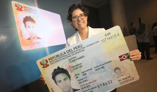 La emisión del Documento Nacional de Identidad (DNI) electrónico comenzó en 2013. Foto: Reniec La emisión del Documento Nacional de Identidad (DNI) electrónico comenzó en 2013.