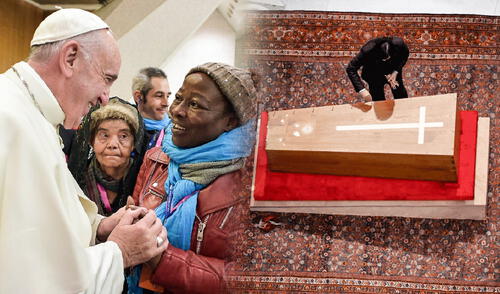 Migrantes, personas trans y pobres: estas serán las 40 personas acompañarán el entierro del papa Francisco