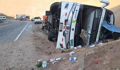 Accidente en Islay, Arequipa