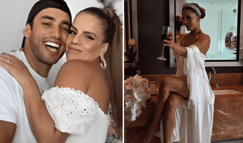 Alejandra Baigorria y Said Palao protagonizarán hoy su tan esperada boda. Foto: Composición LR/Instagram. Alejandra Baigorria y Said Palao protagonizarán este sábado su tan esperada boda.