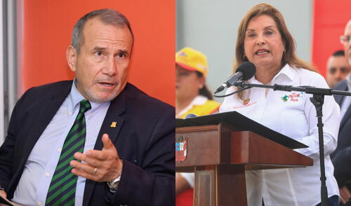 El Canciller cuestionó que el Congreso no le diera permiso a la presidenta Dina Boluarte de viajar. Foto: composición LR. El Canciller cuestionó que el Congreso no le diera permiso a la presidenta Dina Boluarte de viajar. Foto: composición LR.