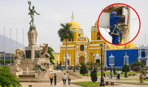 Corte de luz en La Libertad por Hidrandina