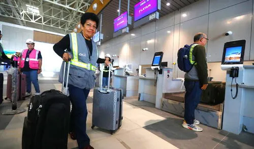 Según Ositran, el cobro para los pasajeros nacionales de transferencia en el Aeropuerto Jorge Chávez será de US$7,07. Foto: Andina Aeropuerto Jorge Chávez