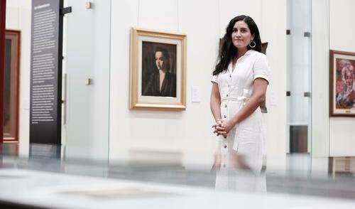 María del Pilar Riofrío. Foto: Marco Cotrina.