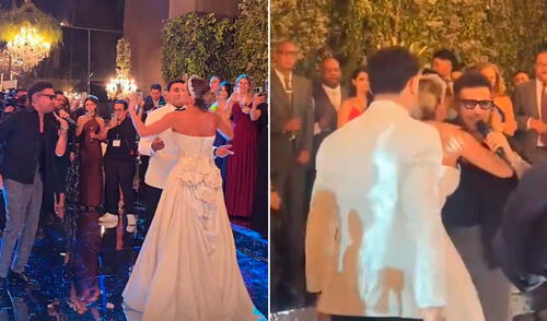 Alejandra Baigorria y Said Palao se casaron el 26 de abril. Foto: Composición LR/Captura/TikTok Alejandra Baigorria y Said Palao se casaron el 26 de abril.