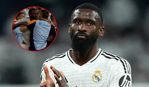 Rüdiger es uno de los titulares indiscutibles en el esquema de Ancelotti. Foto: composición LR/AFP Rüdiger es uno de los titulares indiscutibles en el esquema de Ancelotti