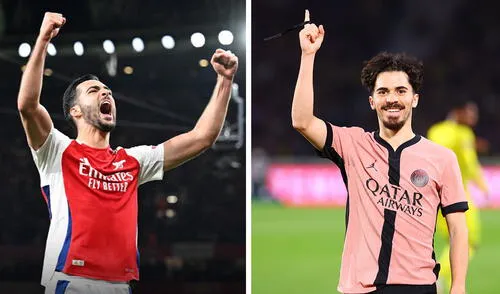 En la fase de liga, los gunneros ya vencieron 2-0 a los parisinos. Foto: composición de LR/Arsenal/PSG En la fase de liga, los gunneros ya vencieron 2-0 a los parisinos. Foto: composición de LR/Arsenal/PSG