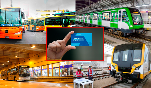 Este años se podrá emplear una sola tarjeta para todos los servicios de ATU. Foto: Difusión Este años se podrá emplear una sola tarjeta para todos los servicios de ATU. Foto: Difusión