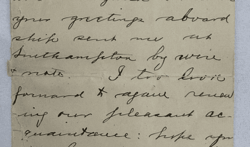 La venta de esta carta subraya la fascinación continua por el Titanic, un barco cuyo trágico destino sigue generando interés mundial. Foto: Los Angeles Times