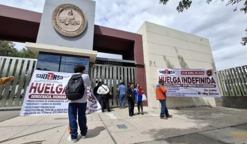 El líder sindical comunicó que, si bien la Gerencia Regional de Trabajo declaró inicialmente improcedente la medida de huelga, esta se encuentra actualmente en fase de apelación. Fotografía: Wilder Pari/LR El líder sindical comunicó que, si bien la Gerencia Regional de Trabajo declaró inicialmente improcedente la medida de huelga, esta se encuentra actualmente en fase de apelación. Fotografía: Wilder Pari/LR