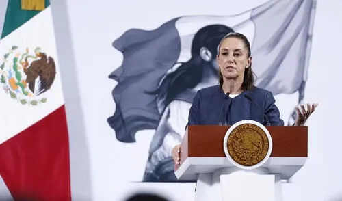 Enfrentando la polémica, Sheinbaum promueve la música mexicana frente a las acusaciones de censura y los narcocorridos. Foto: EFE Enfrentando la polémica, Sheinbaum promueve la música mexicana frente a las acusaciones de censura y los narcocorridos. Foto: EFE