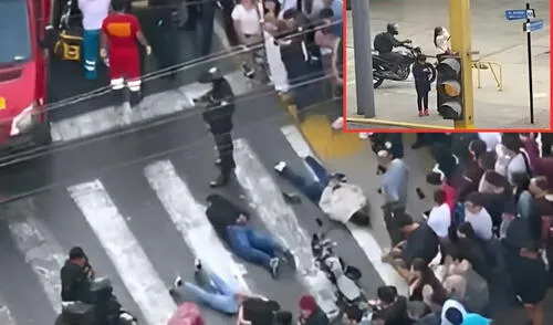 PNP captura a tres delincuentes extranjeros que robaban celulares en Lince. Foto: Composición LR/Captura de pantalla de YouTube PNP captura a tres delincuentes extranjeros que robaban celulares en Lince. Foto: Composición LR/Captura de pantalla de YouTube