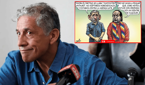 Carlincatura del día sobre la candidatura del líder etnocacerista. Foto: Composición/LR Antauro Humala