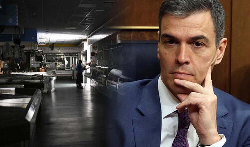 El gobierno de Pedro Sánchez convocó a reunión de crisis por el apagón que desde el mediodía del lunes afecta a la península ibérica. Foto: composición LR/AFP El gobierno de Pedro Sánchez convocó a reunión de crisis por el apagón que desde el mediodía del lunes afecta a la península ibérica