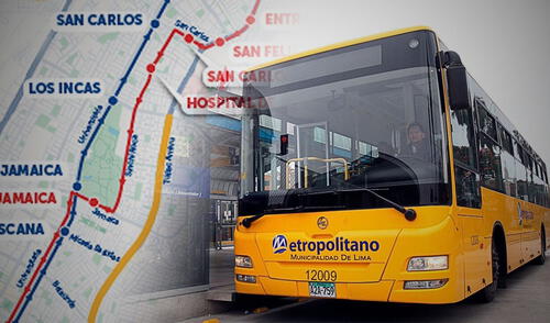 Metrpolitano estaciones y horario