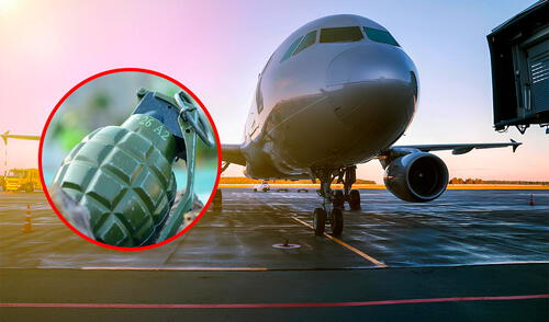 El auxiliar de vuelo fue quien halló la nota en la puerta del baño del avión, pero todo resultó ser una falsa alarma. Foto: composición LR/Freepik/Pixabay Avión en Florida es evacuado tras alerta de bomba - Estados Unidos