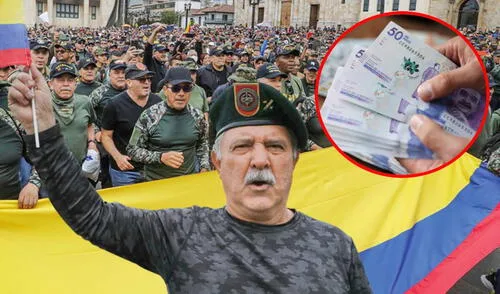 El pago de la Mesada 14 se realizará a los militares colombianos que cumplan con el requisito de los años de servicio. Foto: composición LR/ X/ Ruters Mesada 14 | colpensiones | colombia