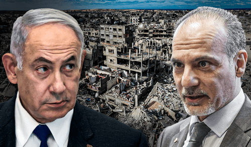 Iniciaron las audiencias contra Israel ante la CIJ. Foto: composición LR