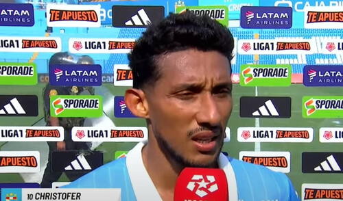 Christofer Gonzáles aportó con un doblete en la victoria de Sporting Cristal. Foto: captura/L1 Max Christofer Gonzáles aportó con un doblete en la victoria de Sporting Cristal