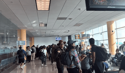 Aeropuerto Jorge Chávez: ¿qué causó los retrasos en los vuelos? Foto: RPP