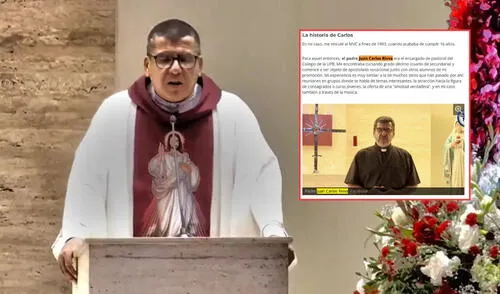 Juan Carlos Rivva, cura que criticó al papa Francisco por cerrar el Sodalicio, fue denunciado por perpetrar abusos contra la salud mental de jóvenes exsodalites | Composición: LR. Juan Carlos Rivva, cura que criticó al papa Francisco por cerrar el Sodalicio, fue denunciado por perpetrar abusos contra la salud mental de jóvenes exsodalites