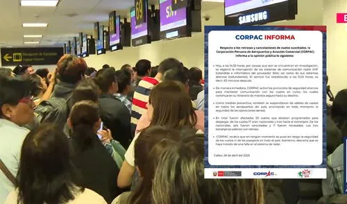 Corpac activa protocolos de seguridad tras interrupción en sistemas de comunicación radial