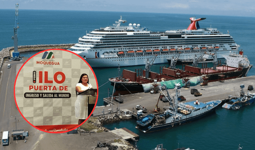 Gobernadora de Moquegua, Gilia Gutiérrez Ayala destacó potencialidades de provincia sureña. Foto: Composición LR/Andina/Gilia Gutiérrez Ayala