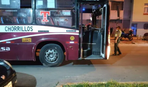 Disparan contra chofer de combi. Foto: difusión