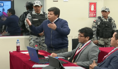 Pedro Castillo es investigado por el presunto delito de rebelión. Foto: Captura Pedro Castillo