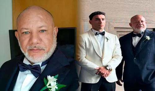 Steve Palao, padre de Said Palao, apareció en el mundo de la televisión al participar en 'El gran chef: famosos'. Foto: Composición LR/ Instagram La profesión poco conocida del padre de Said Palao y la famosa empresa de zapatos fundó con sus hijos