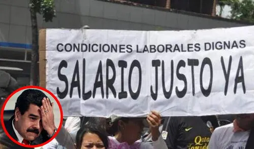 En 2024, el salario mínimo en Venezuela era de 130 bolívares, menos de tres dólares. Foto: composiciónLR/SuNoticiero/CubaNet Salario mínimo en Venezuela 2025: este es el aumento en el sueldo que piden los sindicatos para el 1 de mayo