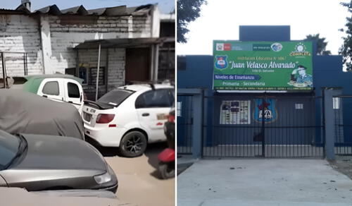 Padres de familia temen por la seguridad de sus hijos y exigen clausura definitiva de la cochera. Foto: Composición LR