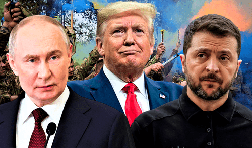 Trump recordó que la guerra en Ucrania "comenzó a escalar" durante la administración de Obama. Foto: Composición LR. Trump recordó que la guerra en Ucrania "comenzó a escalar" durante la administración de Obama. Foto: Composición LR.