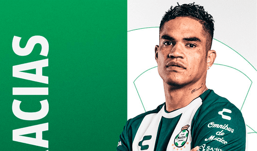 Anderson Santamaría no logró consolidarse en Santos Laguna. Foto: Santos Laguna Santos Laguna definió el futuro de Anderson Santamaría y podría regresar a la Liga 1