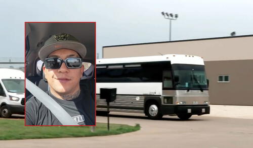 Un inmigrante venezolano, Eduardo Daboin Rall, estuvo a punto de ser deportado a El Salvador mientras estaba detenido en Texas por ICE, a pesar de no tener antecedentes. Foto: composición LR/NBC News.