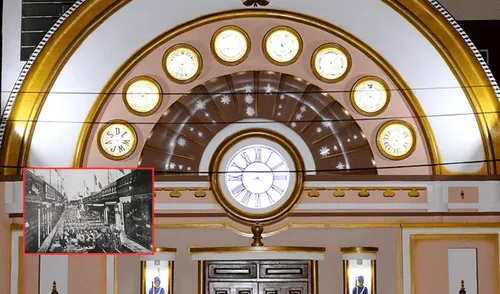 El Gran Reloj de Lima se ha convertido en un monumento histórico. Foto: composición LR/Crónica Viva/Wikipedia El Gran Reloj de Lima se ha convertido en un monumento histórico. Foto: composición LR/Crónica Viva/Wikipedia