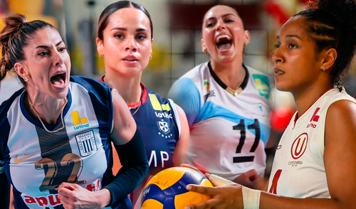 Alianza Lima, Regatas, San Martín y Universitario fueron los mejores equipos de la fase regular. Foto: composición LR/Alianza Lima/Movistar Deportes/Liga Peruana de Vóley Entradas Liga Peruana de Vóley 2025