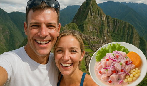 Hudson y Emily se ha dedicado a conocer nuevas culturas y personas por toda Sudamérica. Foto: composición Instagram/Dall-e Hudson y Emily se ha dedicado a conocer nuevas culturas y personas por toda Sudamérica.