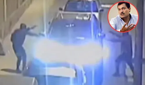 Delincuentes armados asaltan a exalcalde de Santa Anita en El Agustino. Foto: Composición LR/Captura de pantalla de YouTube/CDN Delincuentes armados asaltan a exalcalde de Santa Anita en El Agustino. Foto: Composición LR/Captura de pantalla de YouTube/CDN