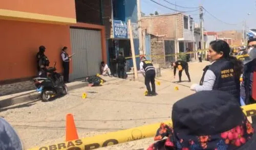 Sicarios asesinan a dos obreros en violento ataque en Ica