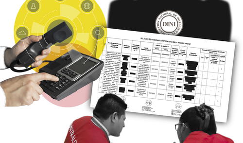 No identificados. Por razones de seguridad, el informe de la Contraloría no hizo pública la identidad de los cinco servidores de la DINI que deben responder por el sospechoso contrato por un servicio de telefonía IP. Foto: composición LR No identificados. Por razones de seguridad, el informe de la Contraloría no hizo pública la identidad de los cinco servidores de la DINI que deben responder por el sospechoso contrato por un servicio de telefonía IP. Foto: composición LR