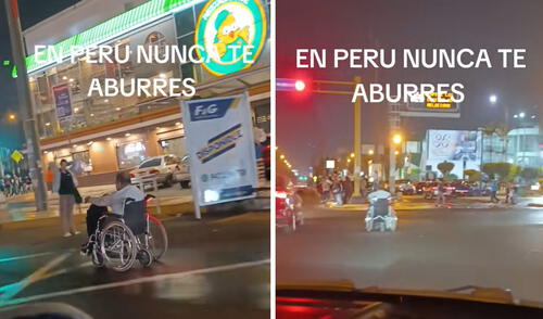 Clip tiene varias reacciones. Foto: composición LR/ TikTok Peruano transforma su silla de ruedas y se roba todas las miradas en calles de Lima: "Ni Toretto"